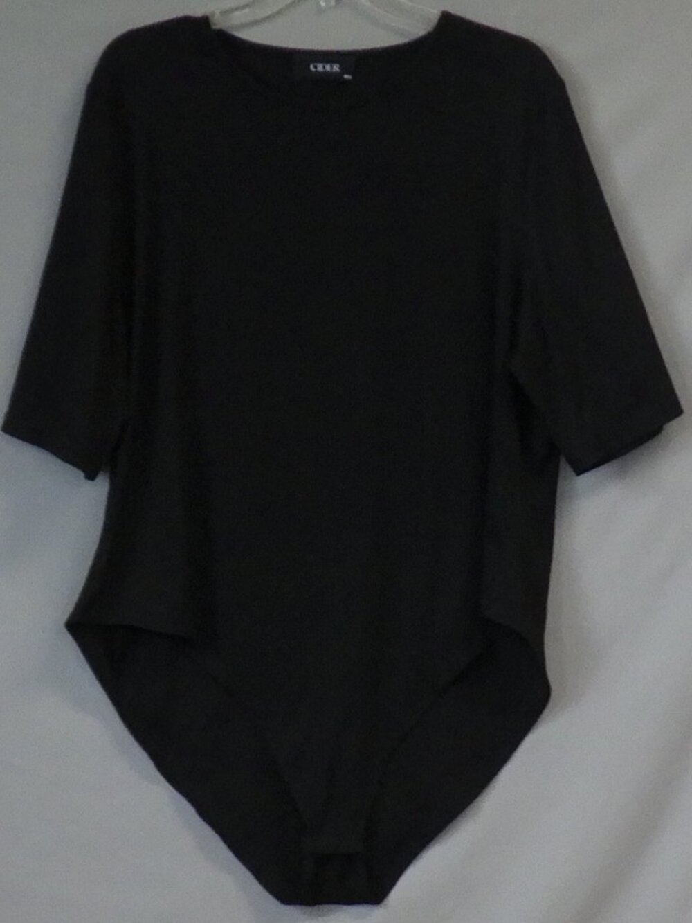 Cider Black Bodysuit Top